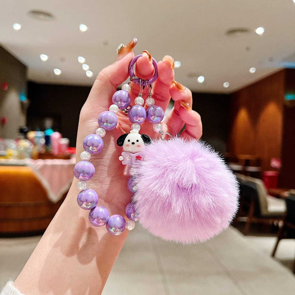 Acrylic Hard-Wearing Beaded Phone Charm | Keychain | Handbag Charm