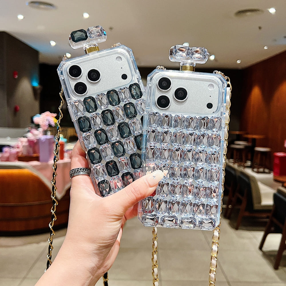 Bling Queen Perfume Bottle Phone Case