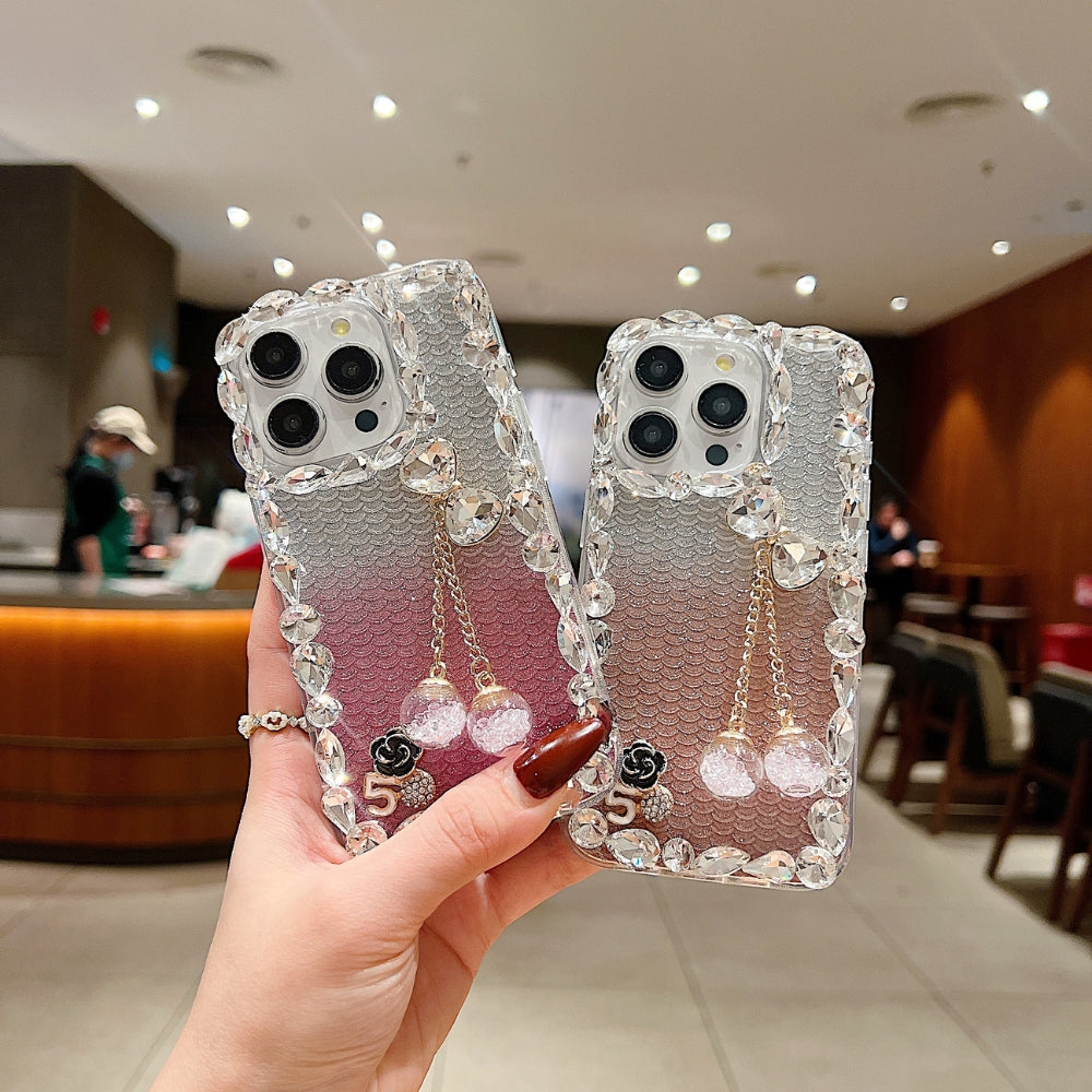 Crystal Diamond Handmade Transparent Phone Case