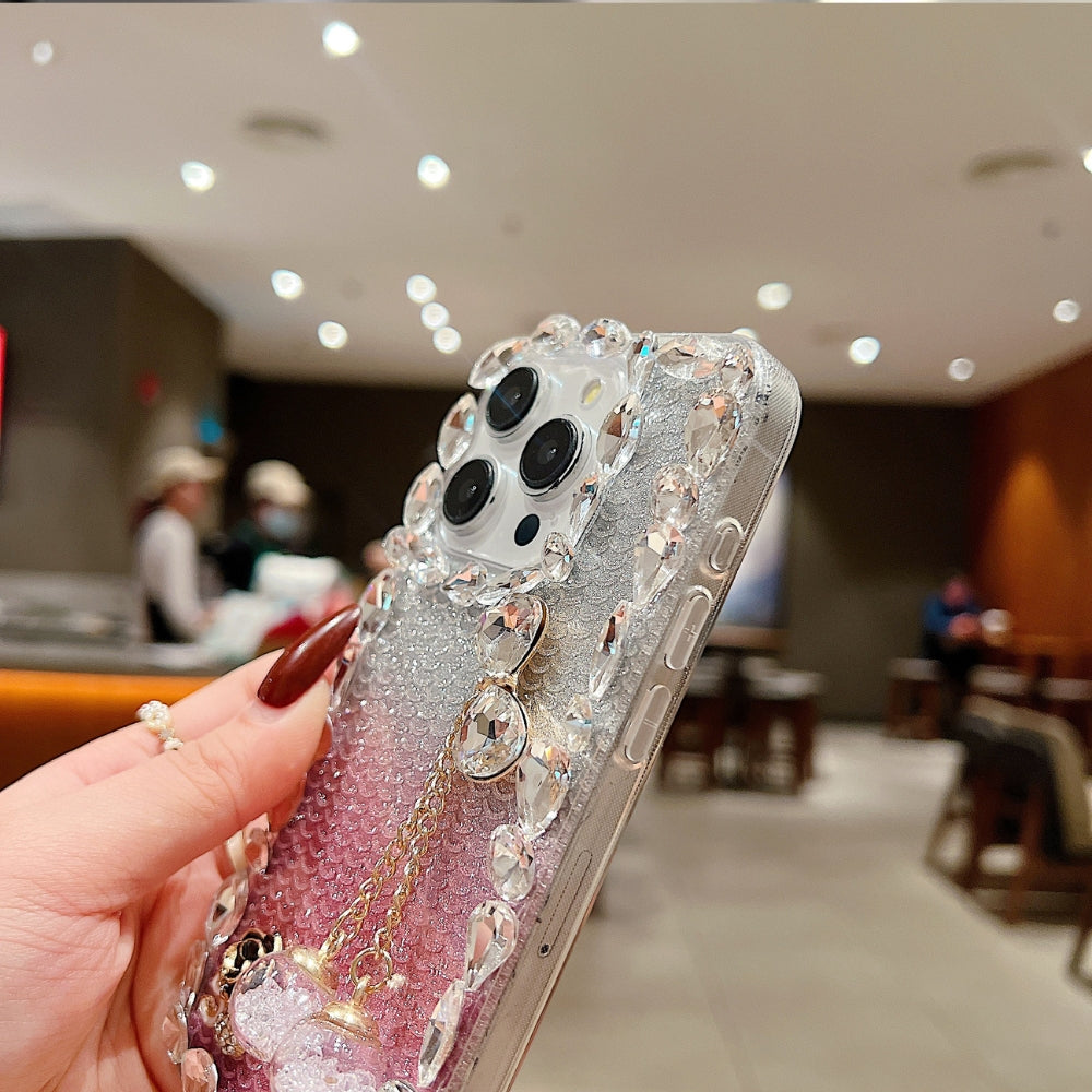 Crystal Diamond Handmade Transparent Phone Case