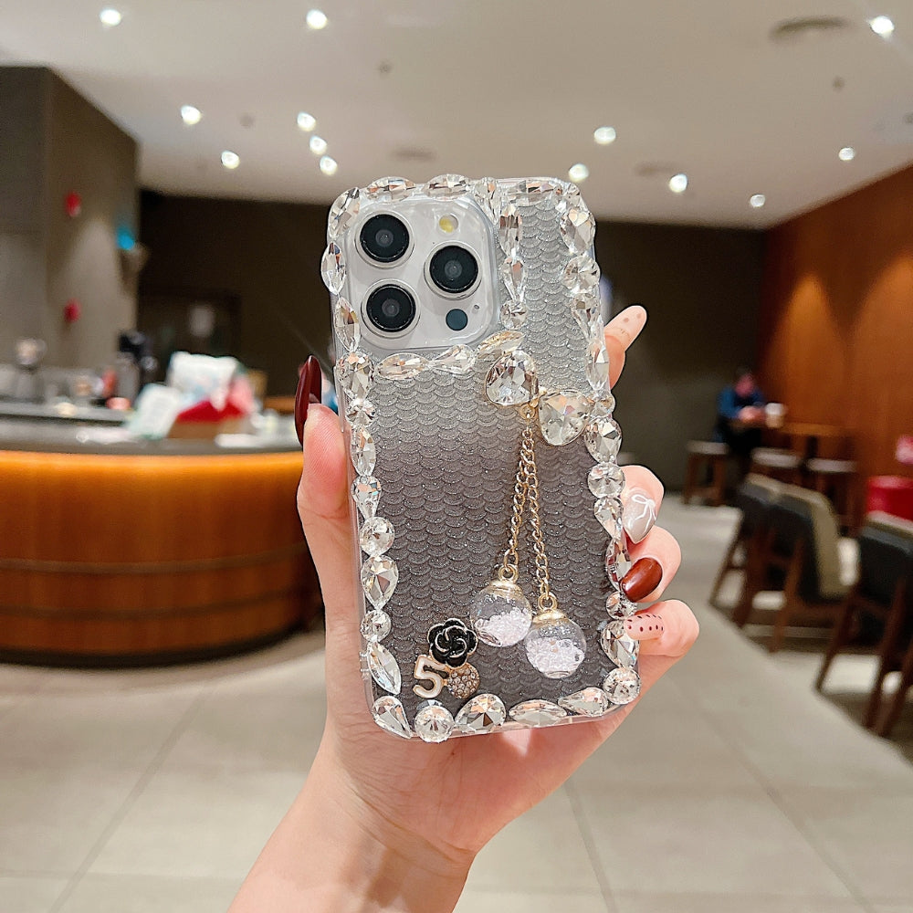 Crystal Diamond Handmade Transparent Phone Case