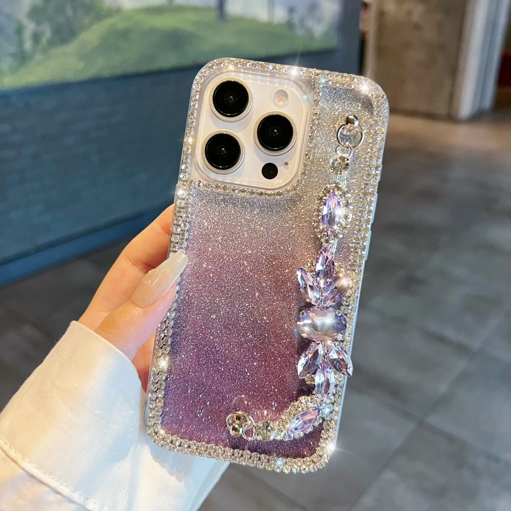 Diamond Bracelet Chain Glitter Plated Phone Case