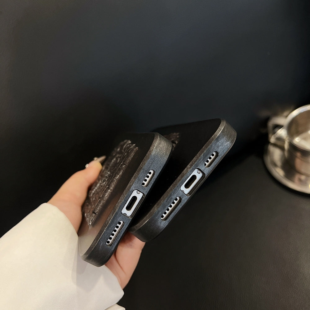 Embossed Character Phone Case