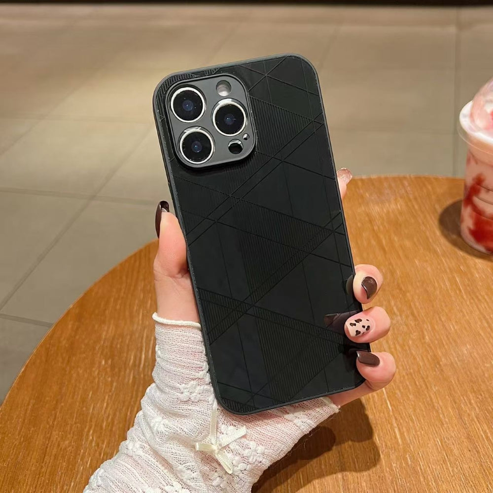 Geometric Pattern Camera Protection Phone Case
