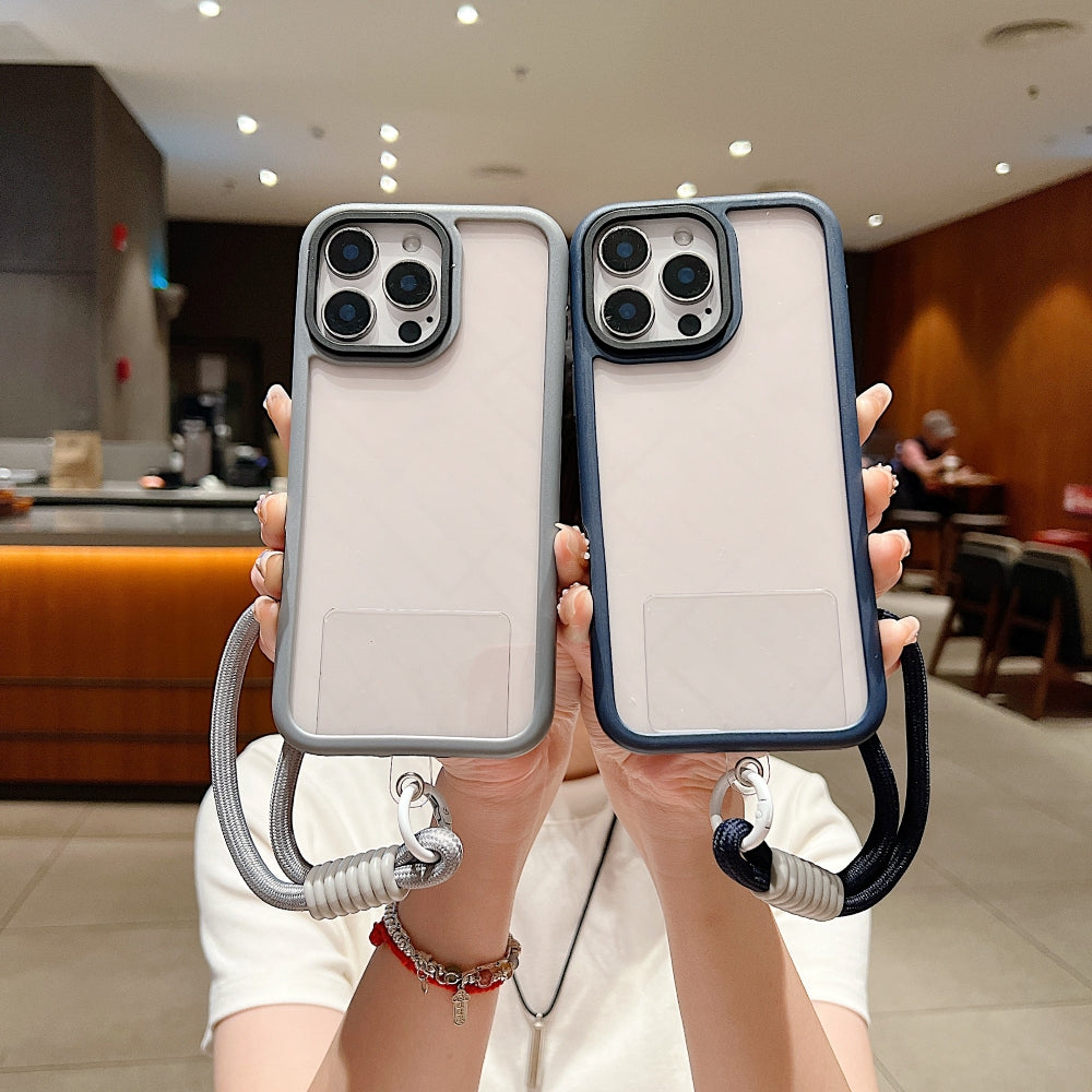 Hanging Rope Anti-Drop Transparent Phone Case