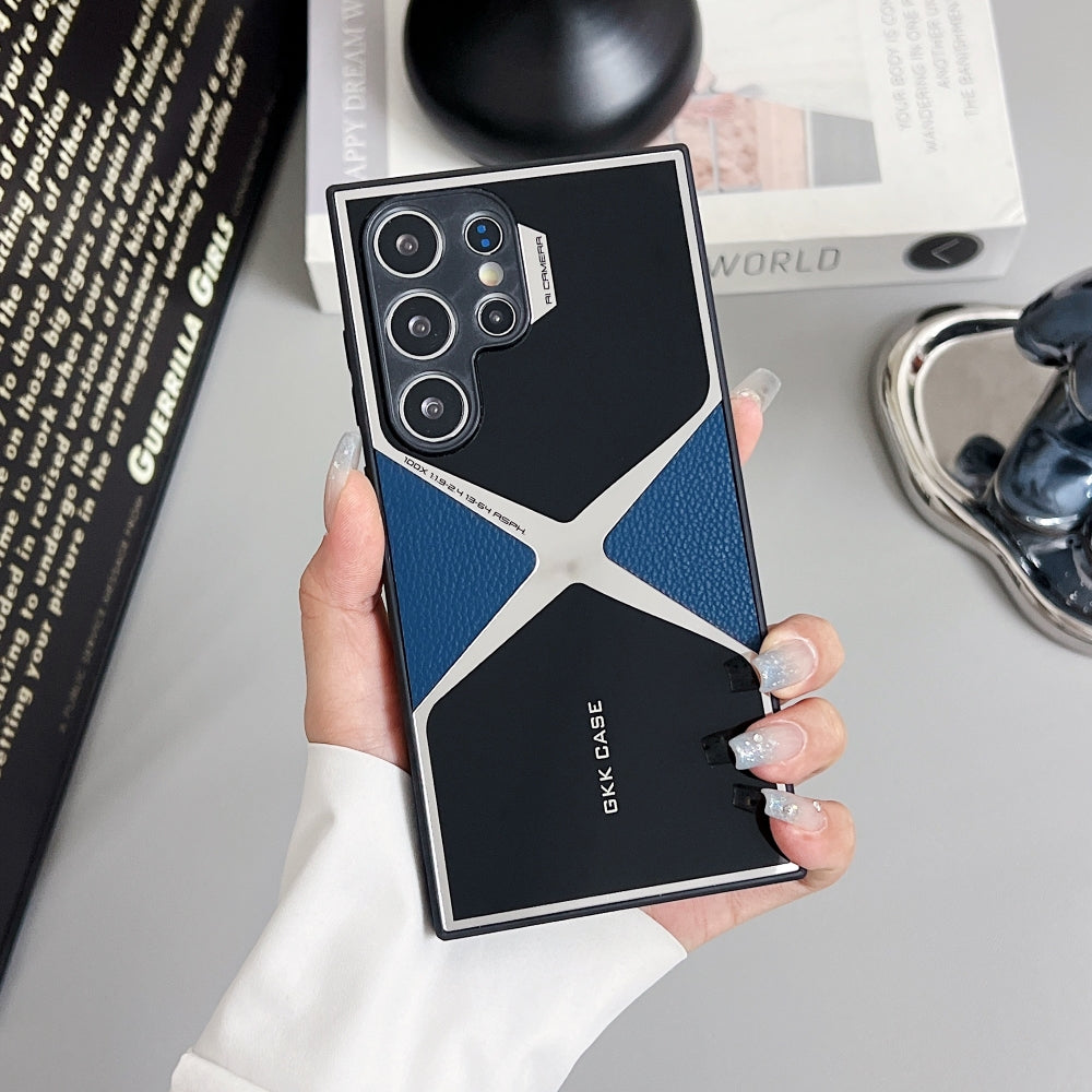 Leather Electroplated Phone Case