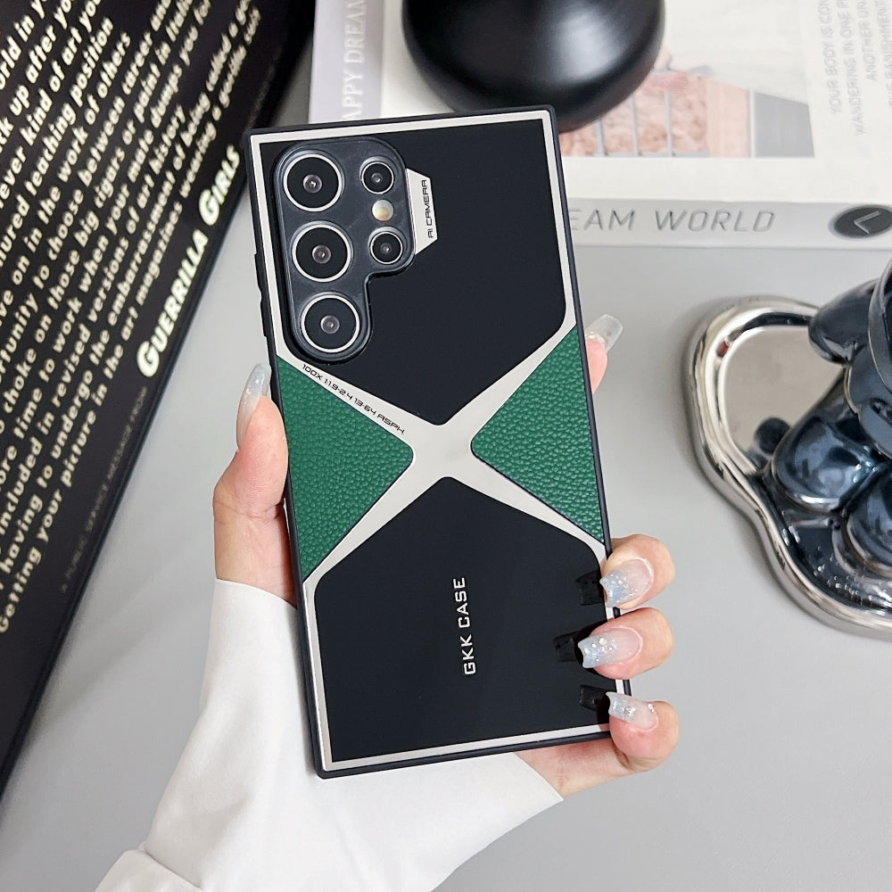 Leather Electroplated Phone Case