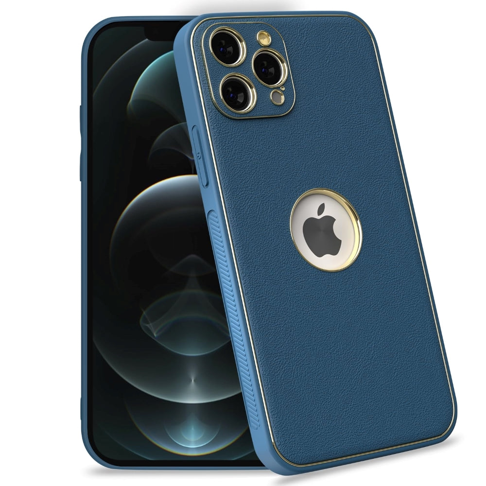 Leather Metal Plating Camera Protection Cover