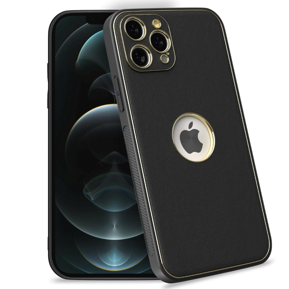 Leather Metal Plating Camera Protection Cover