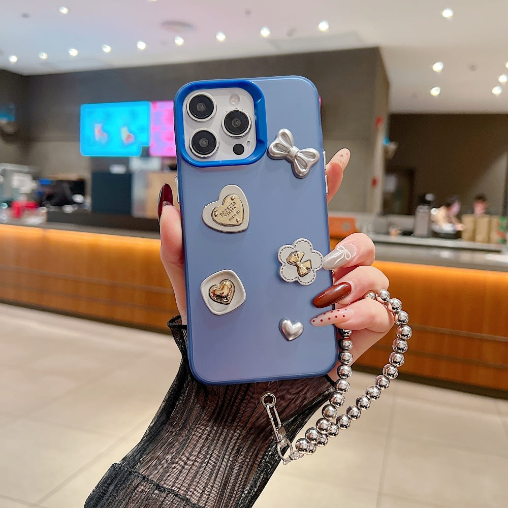 Love Bow Charm Fashionable Protective Phone Case