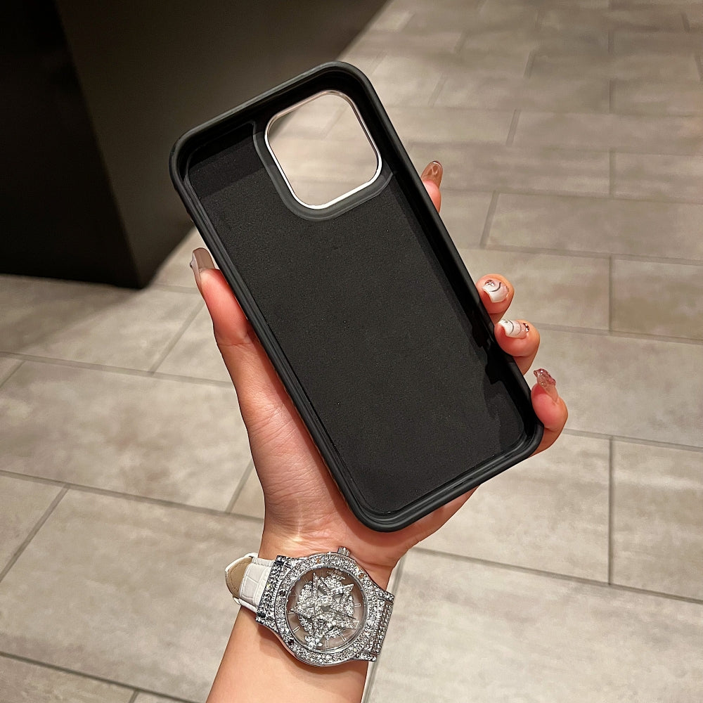 Luxury Crocodile Pattern Leather Magsafe Phone Case