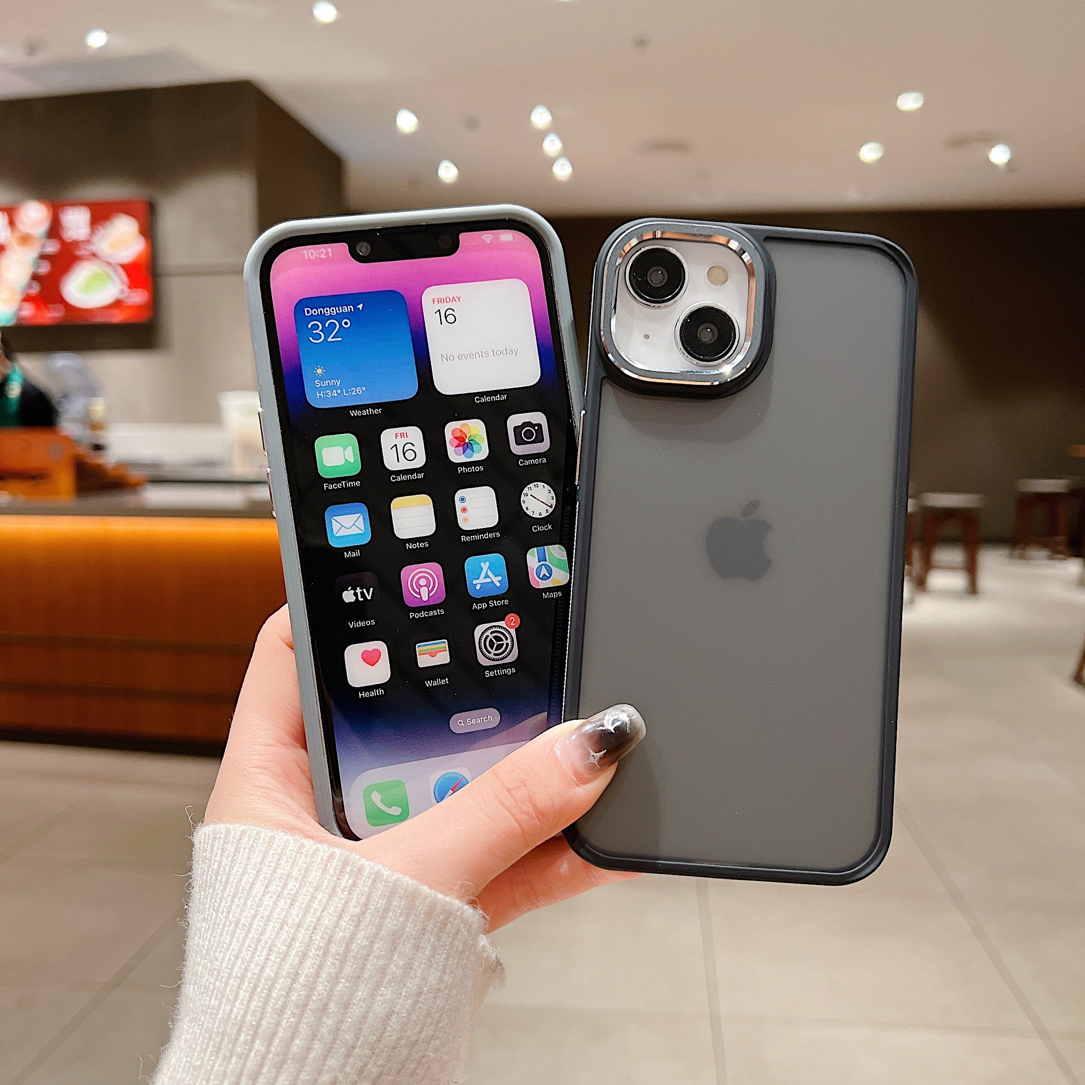 Luxury Matte Translucent Frosted Cover