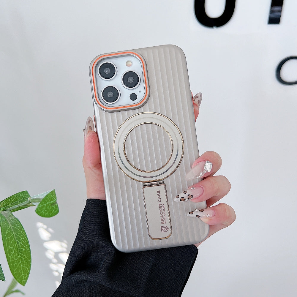Luxury Stand Magnetic Charge Phone Case