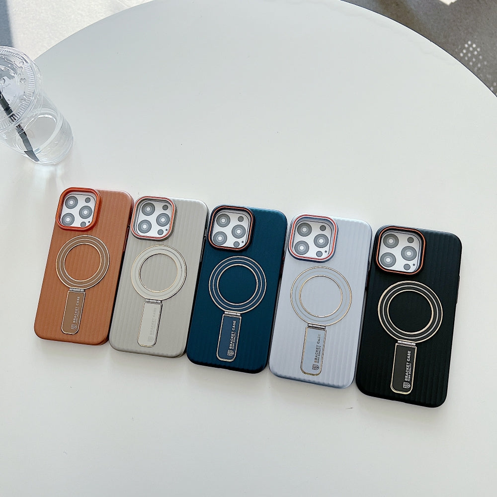 Luxury Stand Magnetic Charge Phone Case
