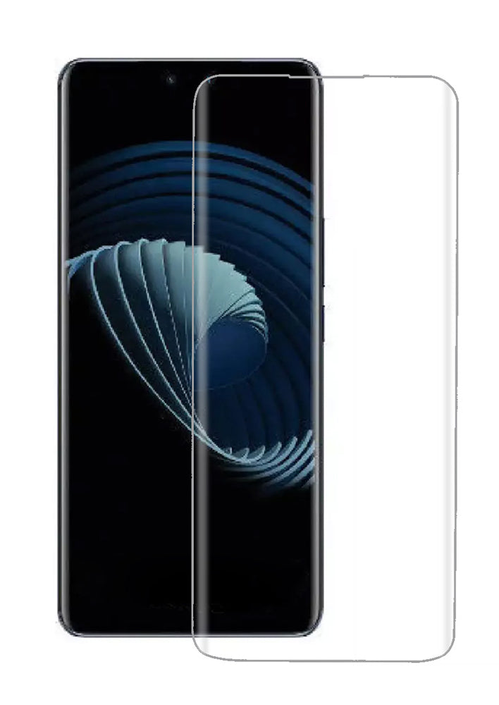 UV Curved Tempered Glass | Screen Guard With UV Light Screen Protector | Smooth Touch | HD Clarity | Quick Unlock - Samsung Series