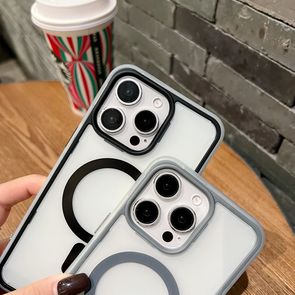 Magnetic Wireless Charging Smoke Phone Case