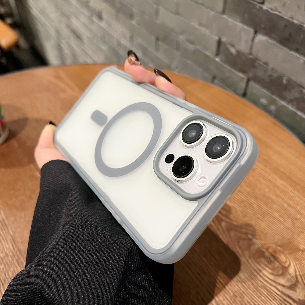 Magnetic Wireless Charging Smoke Phone Case