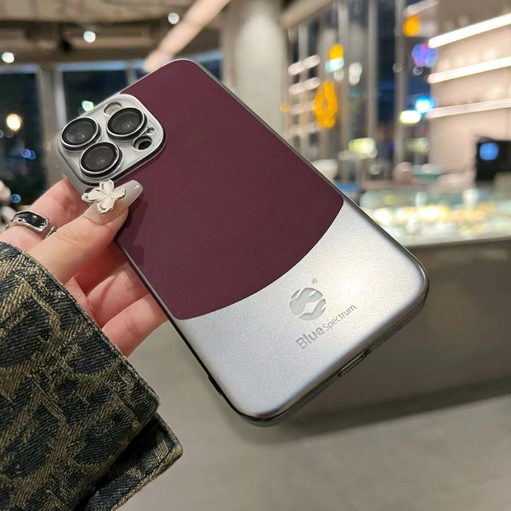 Protective Premium Titanium Paint Dual Tone Thin Phone Case