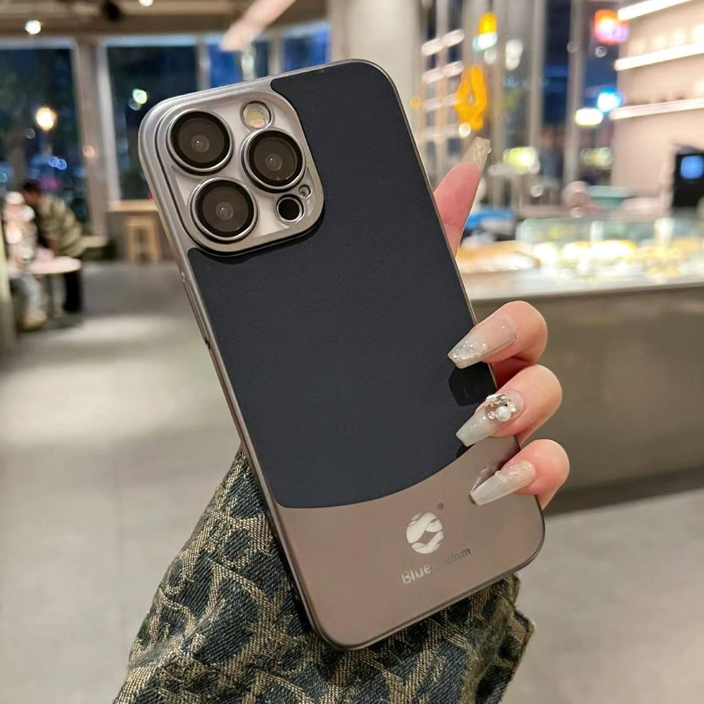 Protective Premium Titanium Paint Dual Tone Thin Phone Case