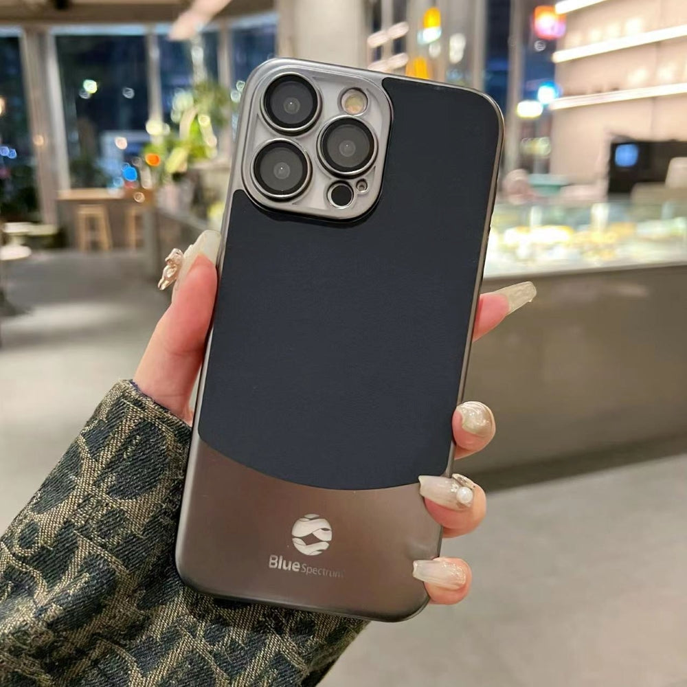 Protective Premium Titanium Paint Dual Tone Thin Phone Case