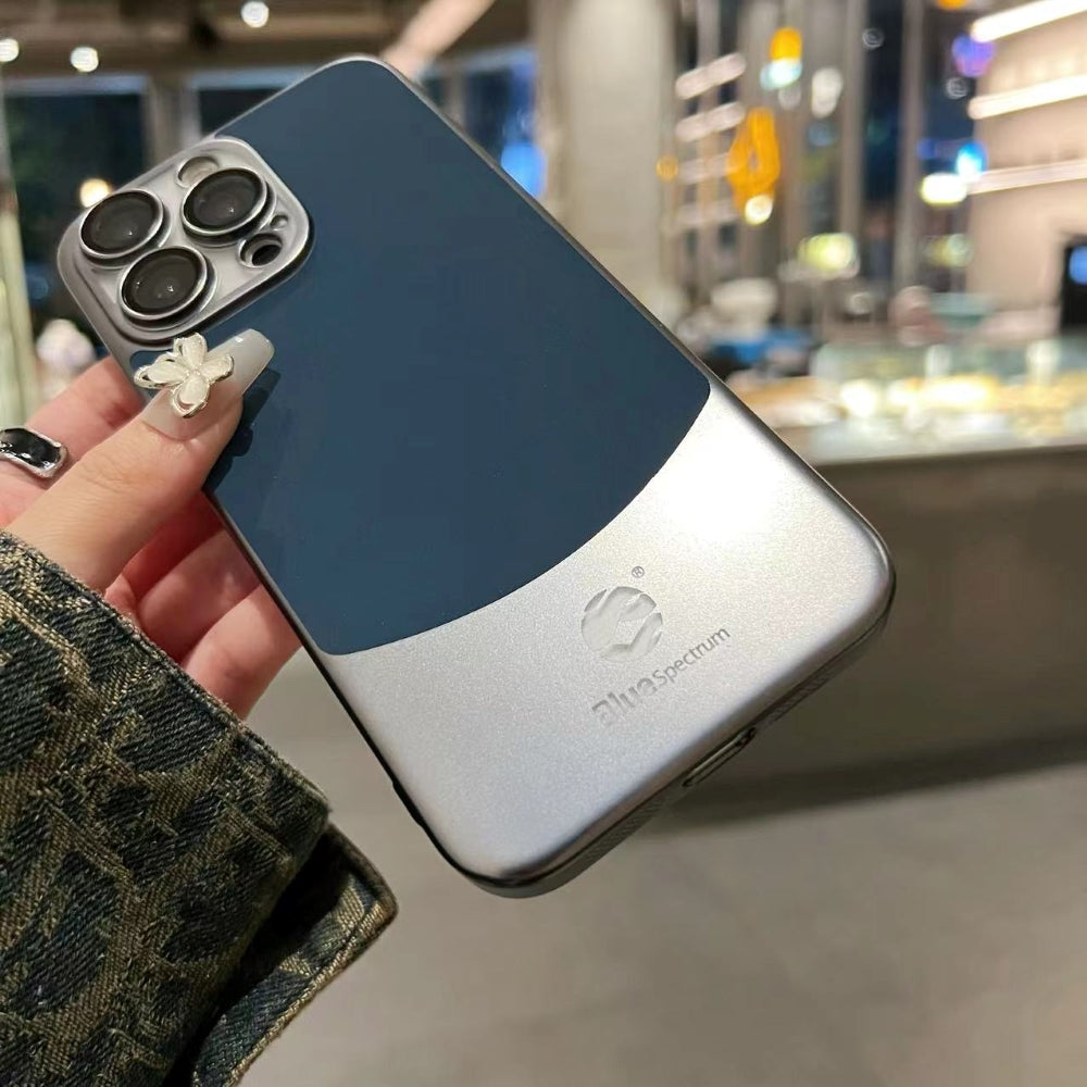 Protective Premium Titanium Paint Dual Tone Thin Phone Case