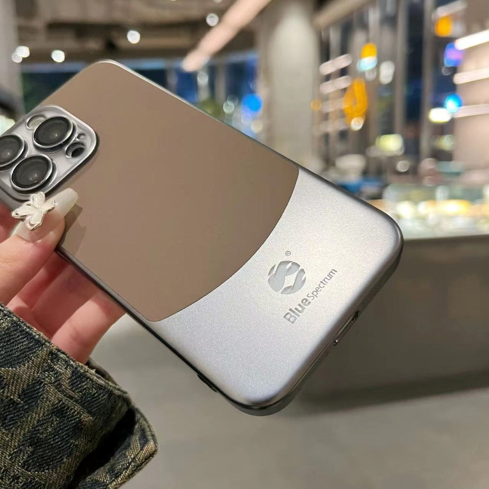 Protective Premium Titanium Paint Dual Tone Thin Phone Case