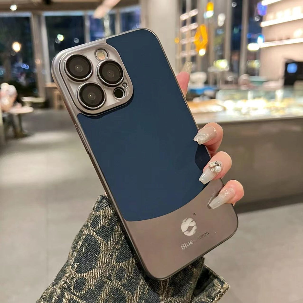 Protective Premium Titanium Paint Dual Tone Thin Phone Case