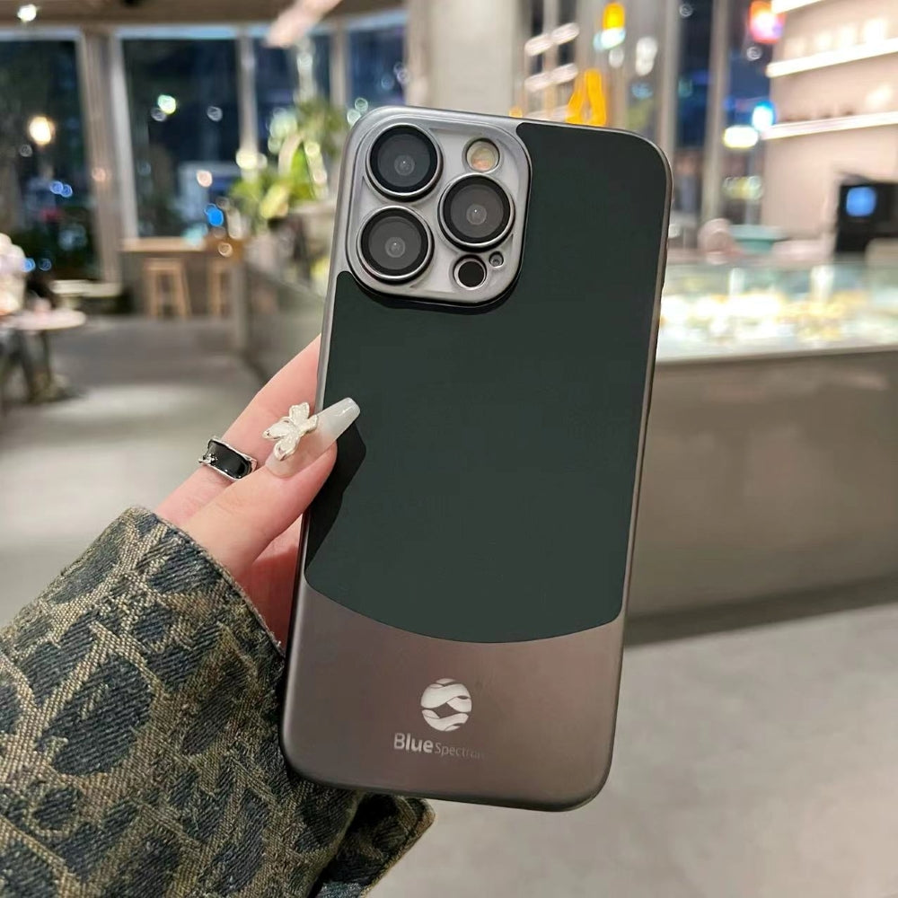 Protective Premium Titanium Paint Dual Tone Thin Phone Case