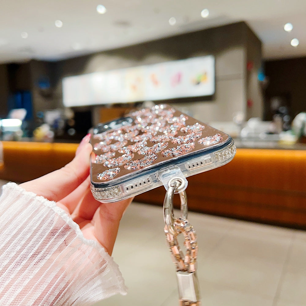Shiny Glitter Diamond Heart Phone Case