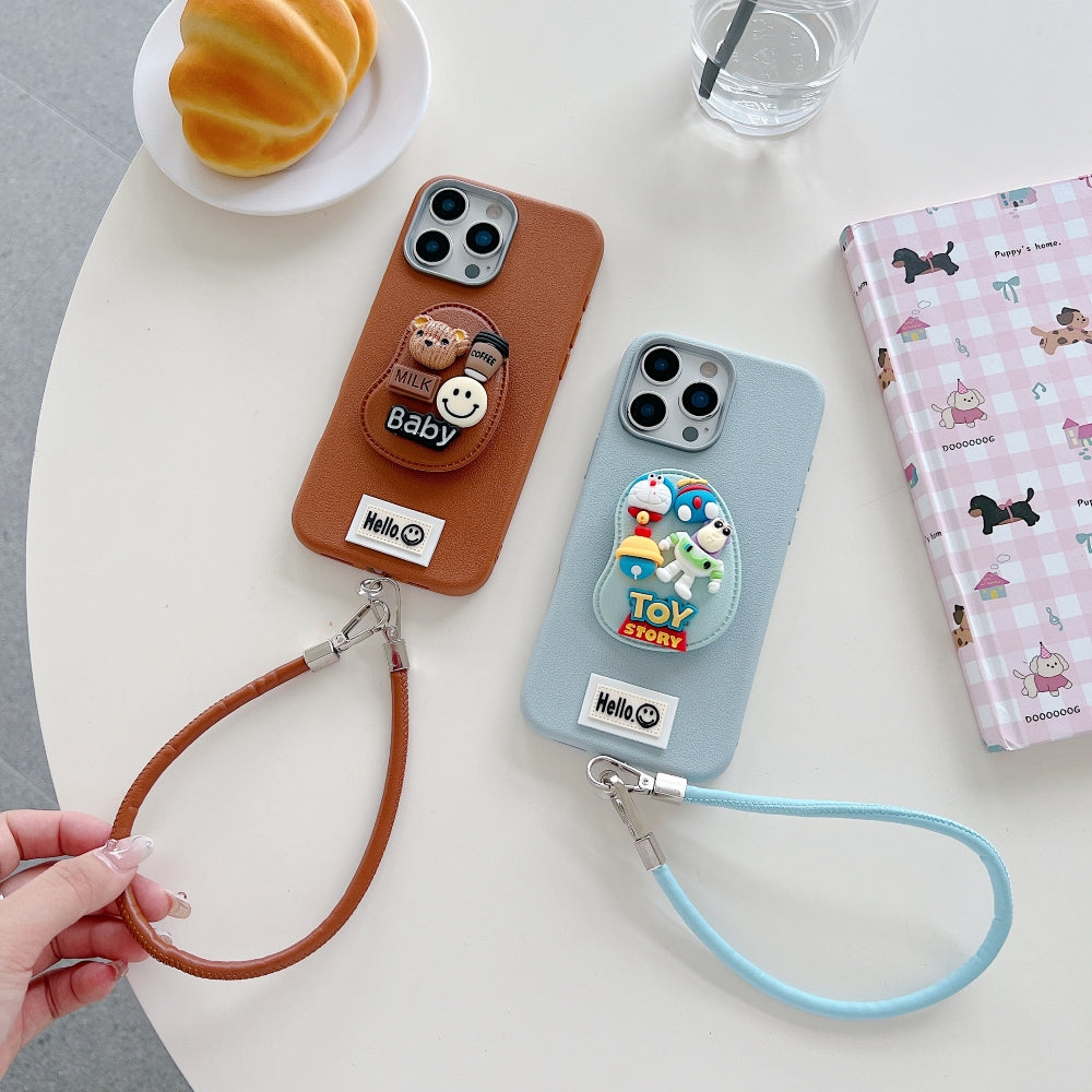 Toy Story Holder Leather Phone Case