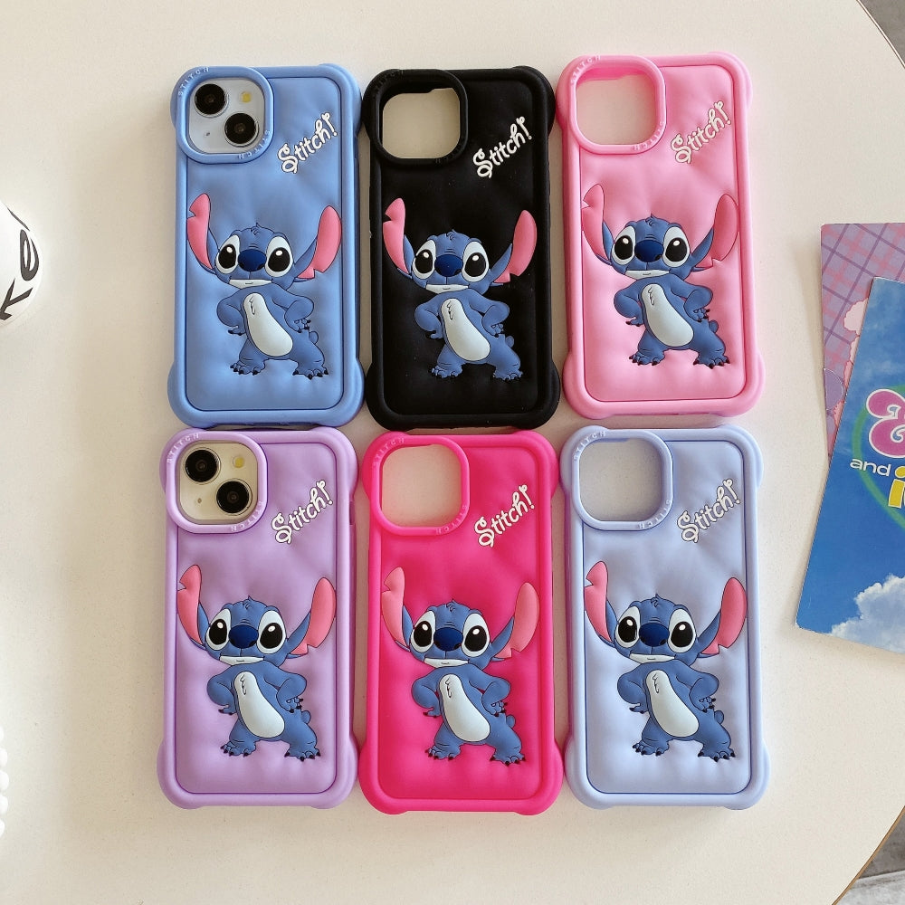 3D Fun Cartoon Silicone Soft Protective Phone Case