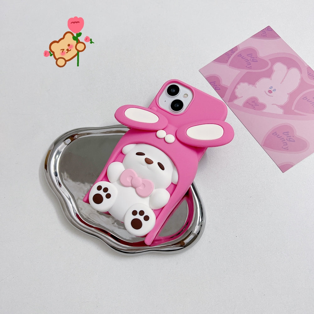 Anti-Slip Bunny Silicone Phone Case