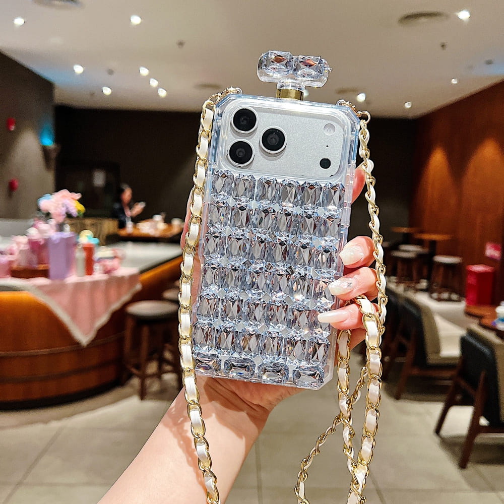 Bling Queen Perfume Bottle Phone Case