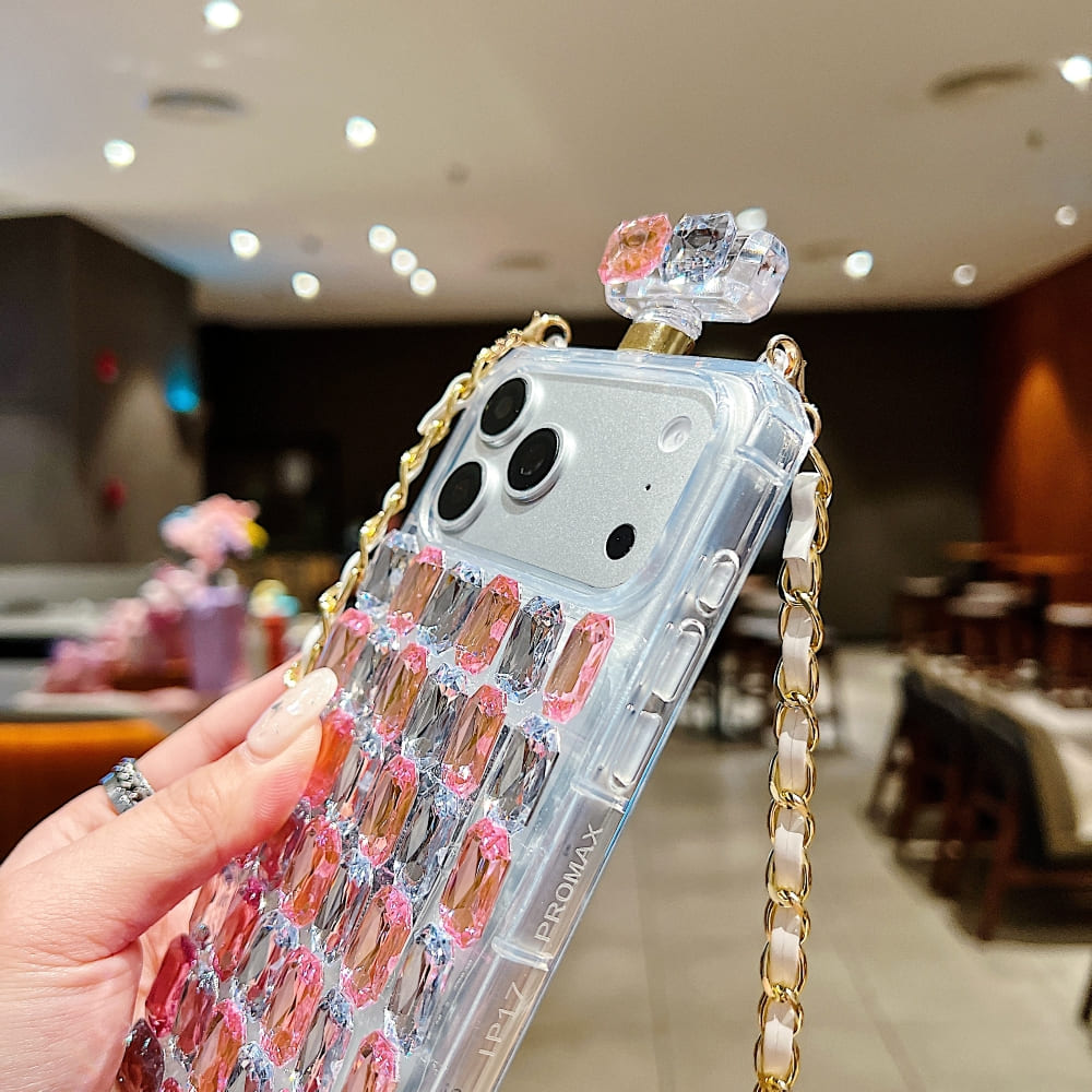 Bling Queen Perfume Bottle Phone Case
