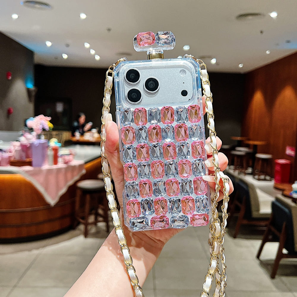 Bling Queen Perfume Bottle Phone Case