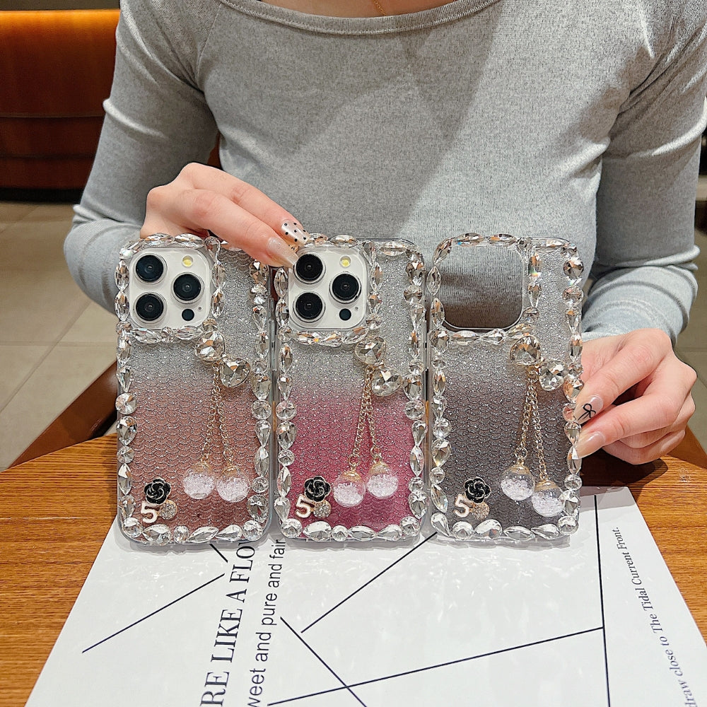 Crystal Diamond Handmade Transparent Phone Case