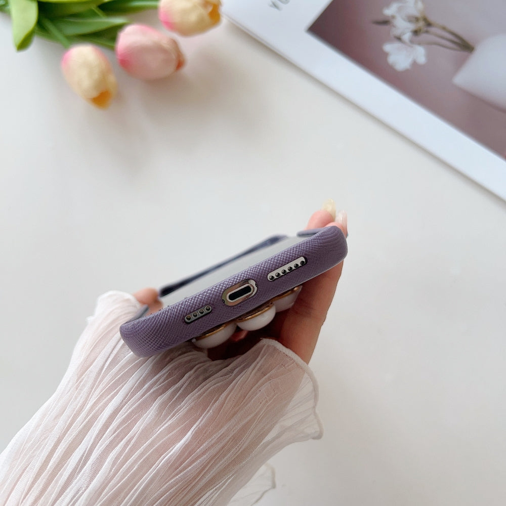 Flower Pop Grip Shockproof PC (Hard) Phone Case - iPhone 14 Pro Max