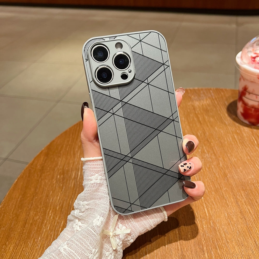 Geometric Pattern Camera Protection Phone Case