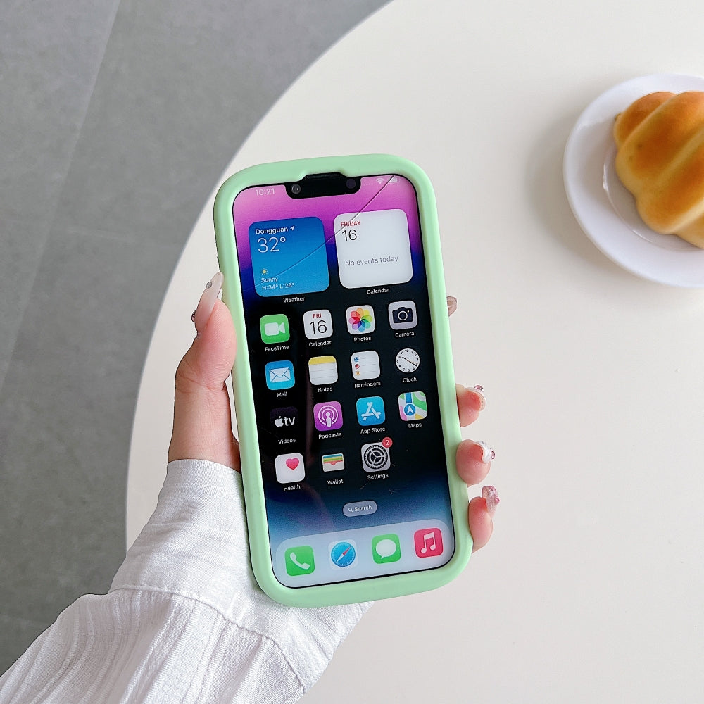 Green Westigo Dog Stand Anti-Fall Silicone Phone Case