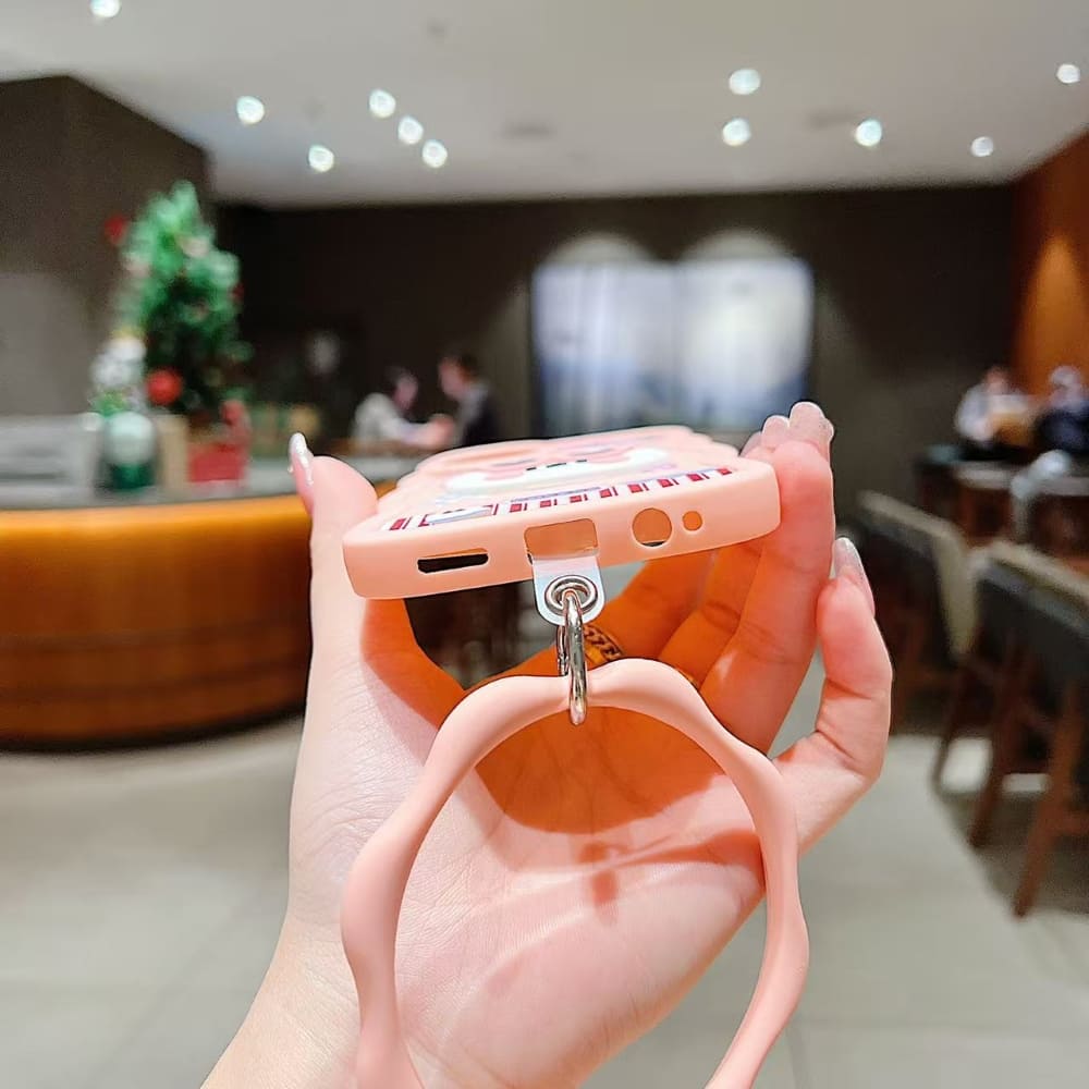 Happy Day Cartoon Grip Phone Case