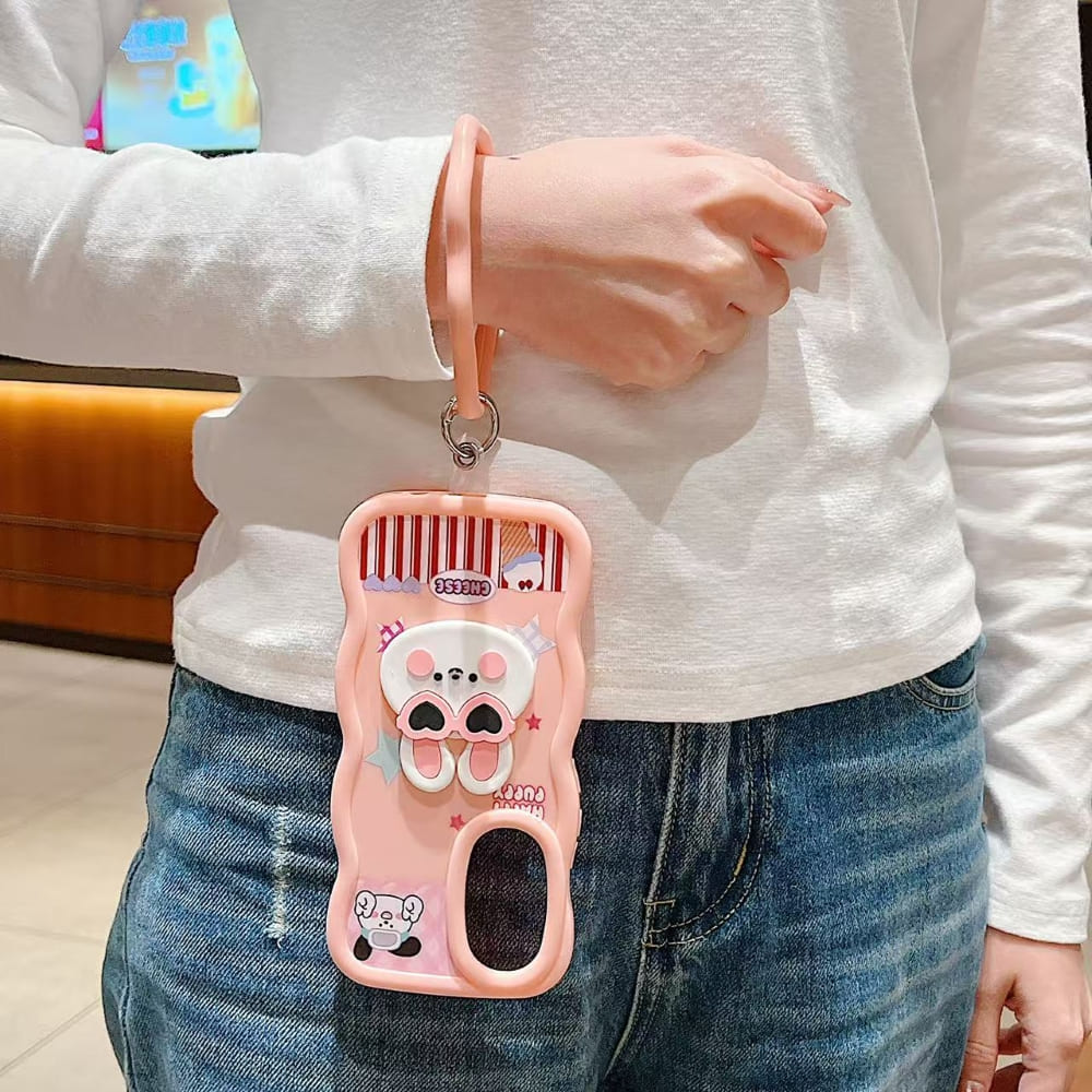 Happy Day Cartoon Grip Phone Case