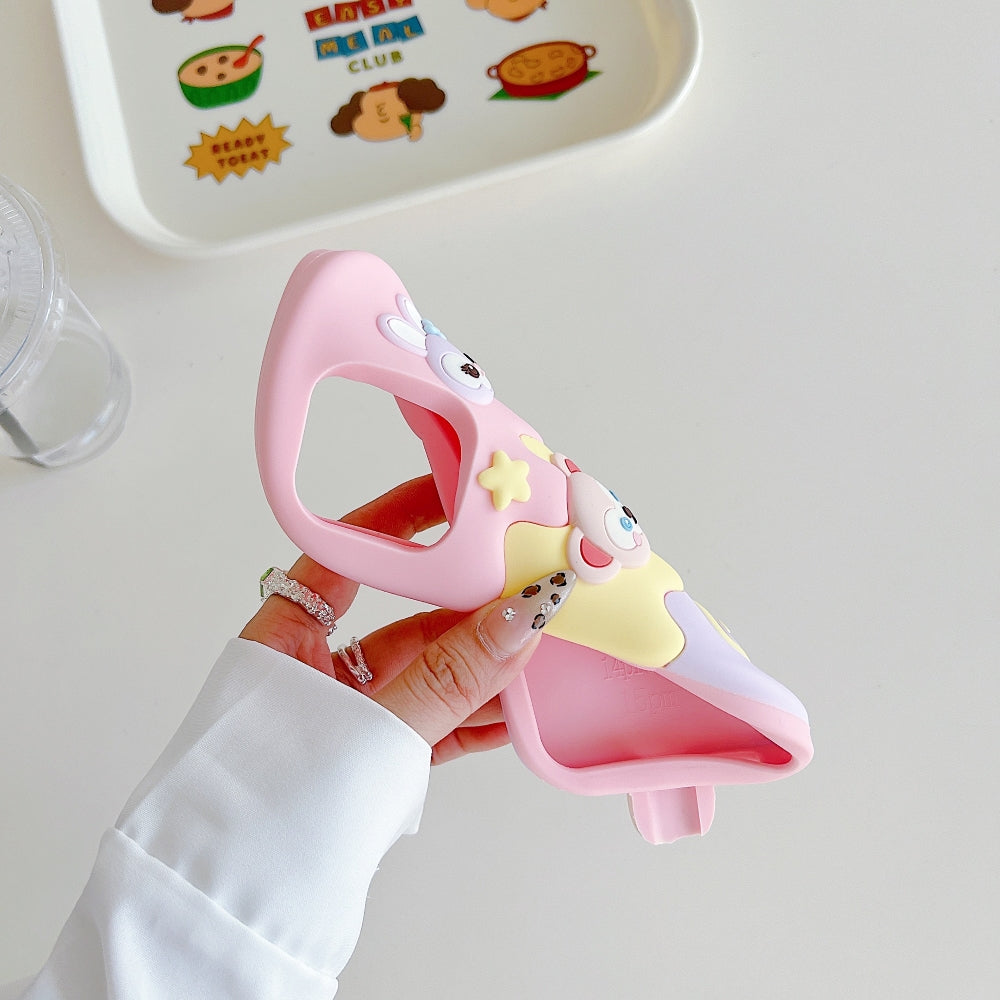 Ice candy Rabbit Toy Silicone Soft Phone Case