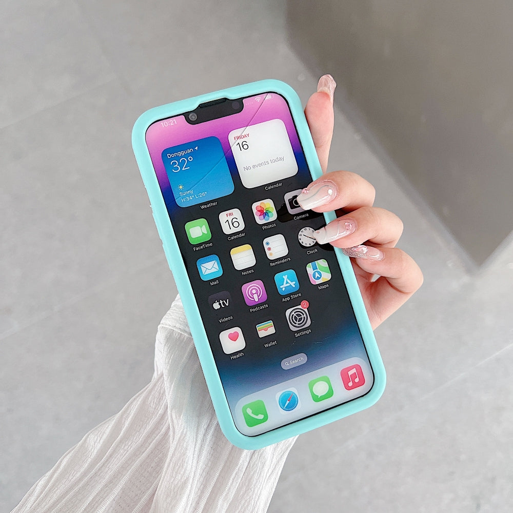 Jelly Cat Stand Silicone Phone Case