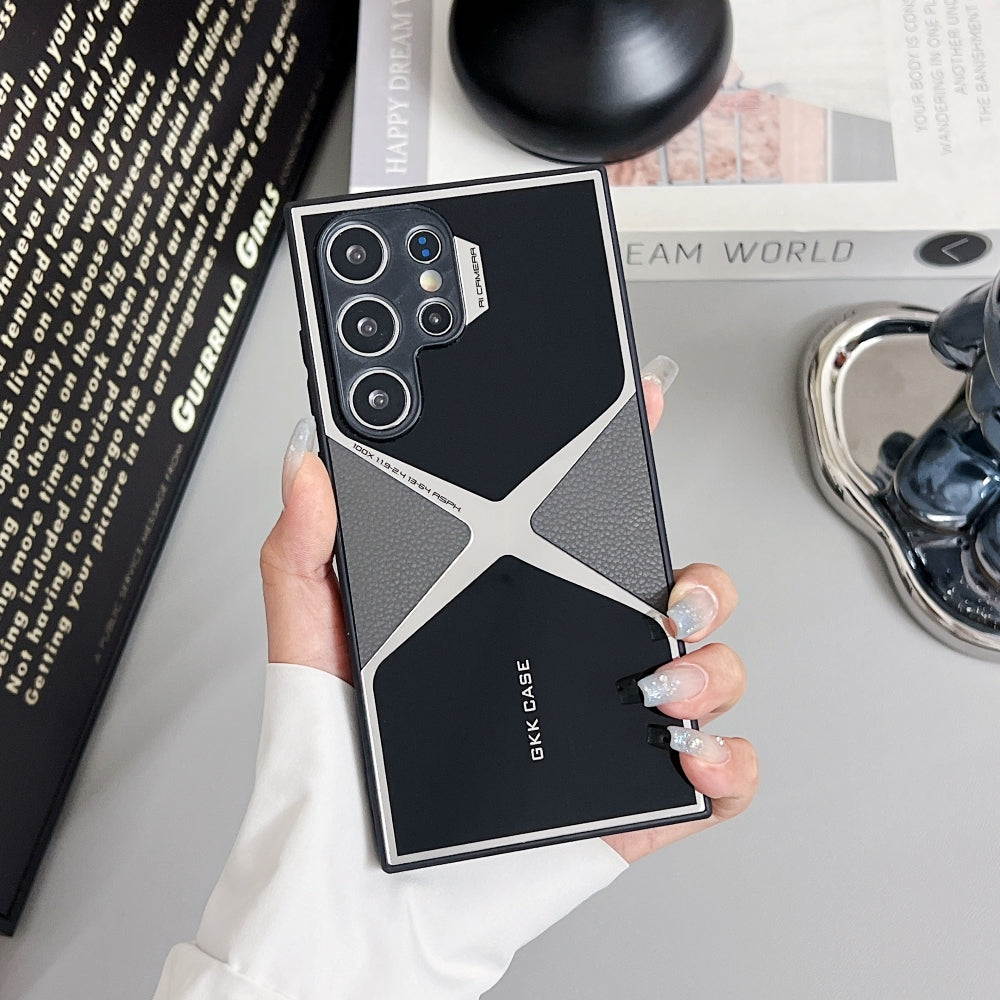 Leather Electroplated Phone Case