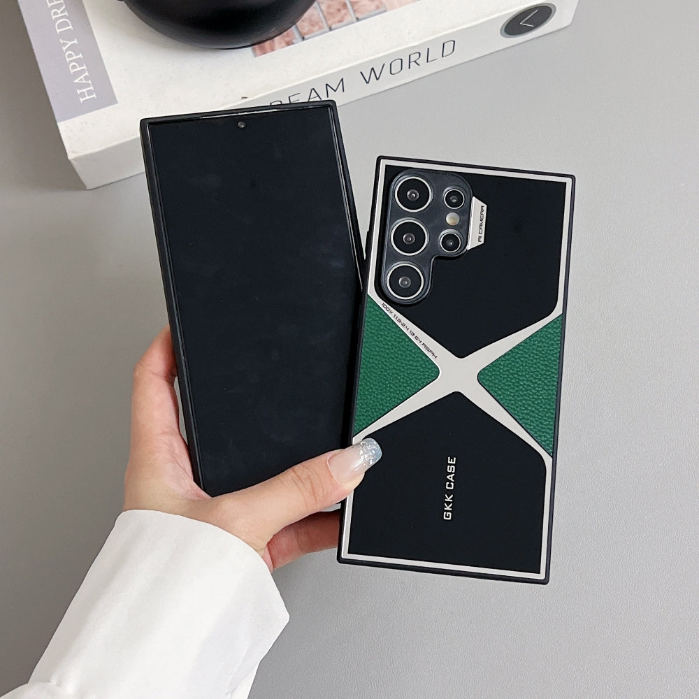 Leather Electroplated Phone Case