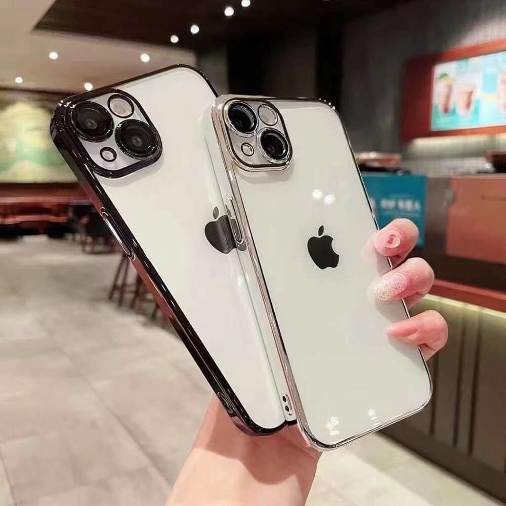 Lens Protective Electroplated Phone Cover