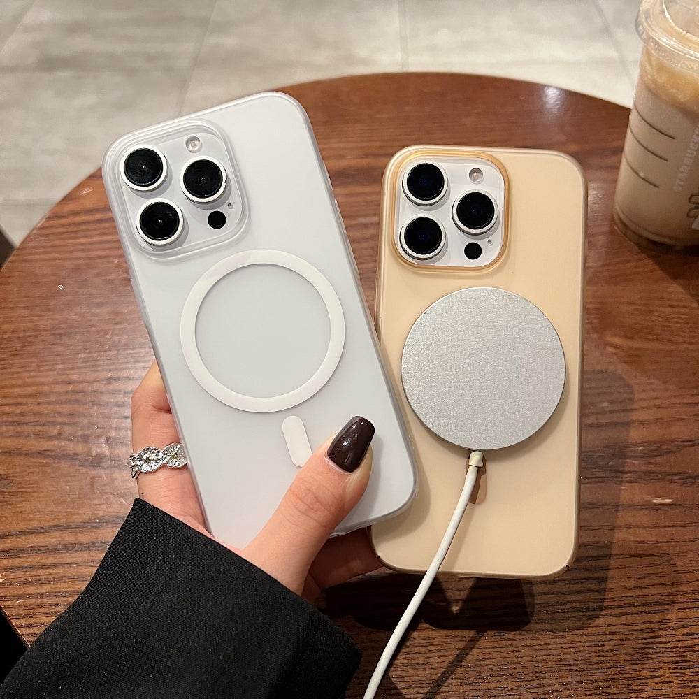 Liquid Silicone Super Thin Magsafe Phone Case