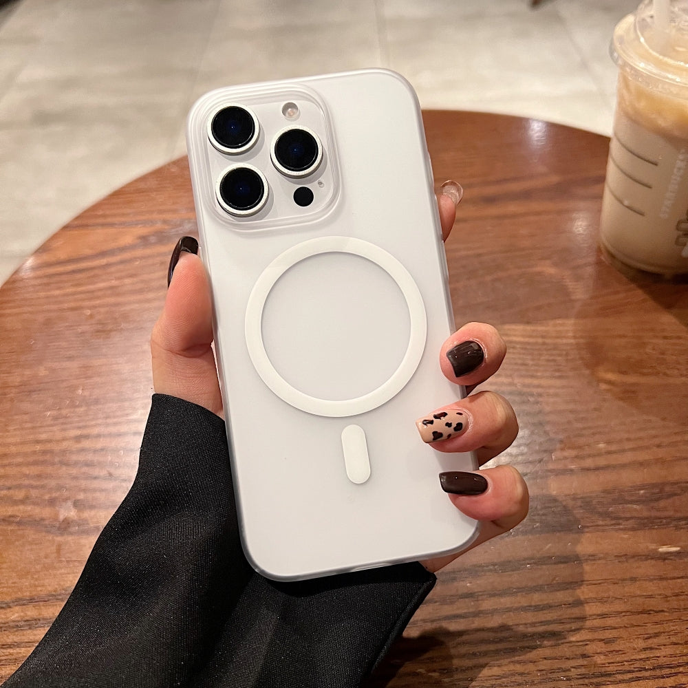 Liquid Silicone Super Thin Magsafe Phone Case