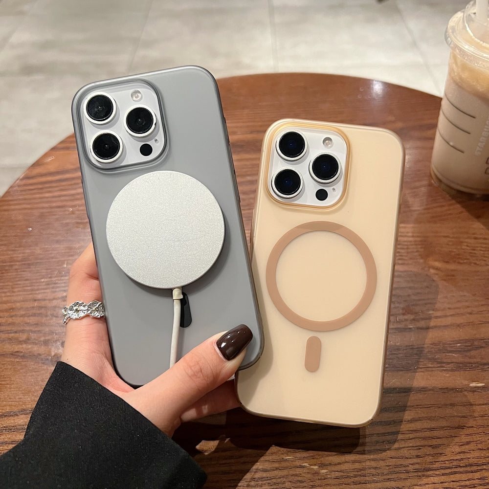 Liquid Silicone Super Thin Magsafe Phone Case