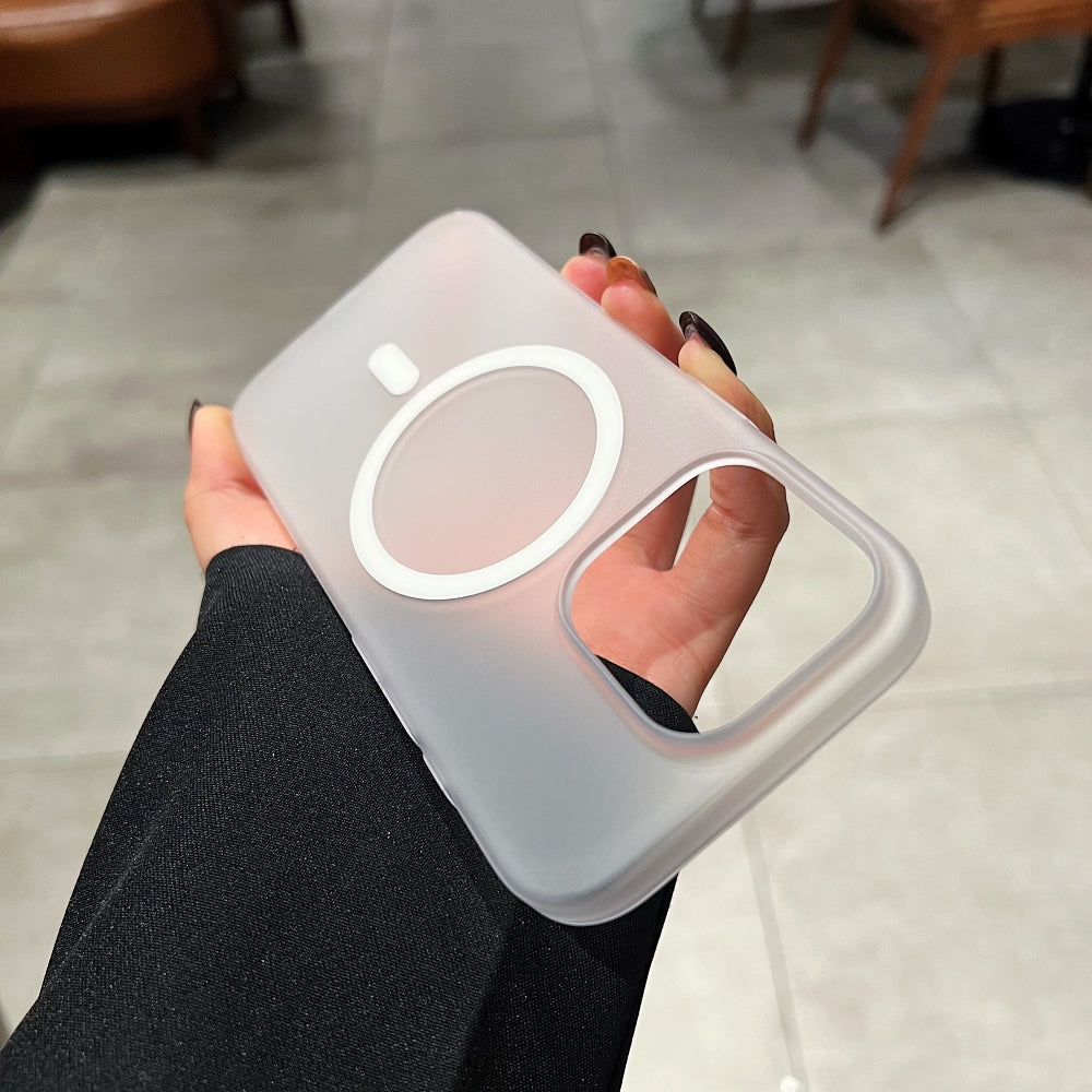 Liquid Silicone Super Thin Magsafe Phone Case